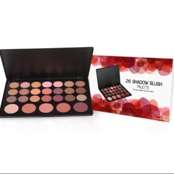 NWT Coastal Scents 26 Shadow Blush Palette - Picture 3 of 7
